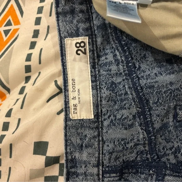 Rag & Bone Blue Denim Skirt - Picture 8 of 8